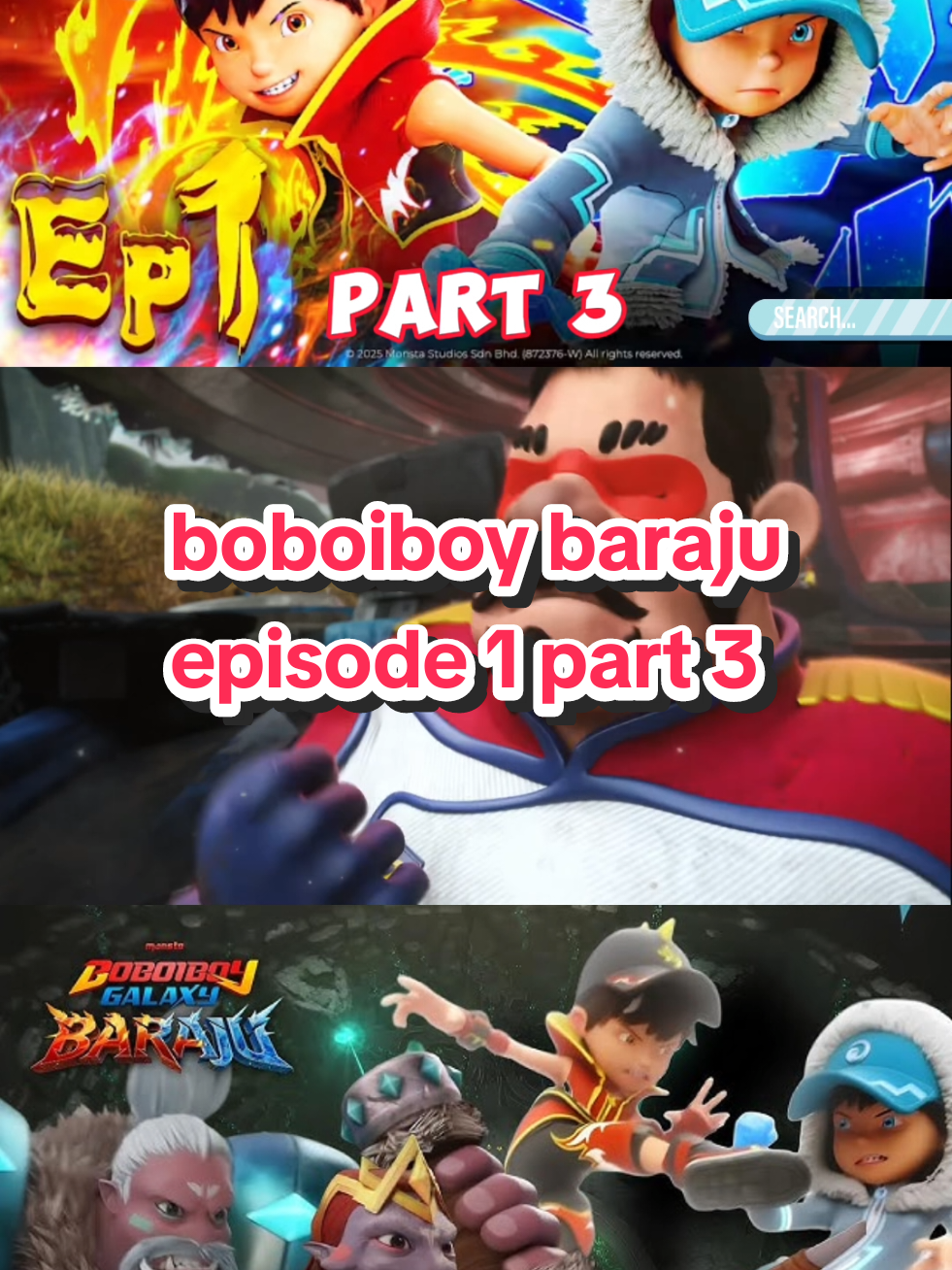 Membalas @ayahcucue boboiboy galaxy baraju episode 1 part 3 #monsta #fyp #boboiboy #boboiboygalaxy #boboiboygalaxybaraju 