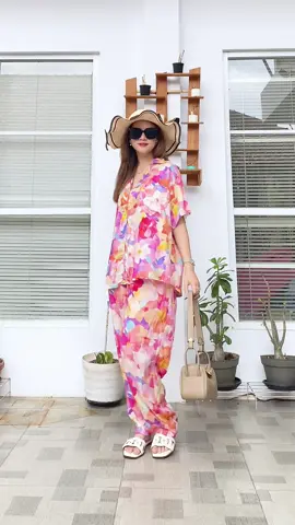 Setelan oneset bahan rayon bikin adem 😍🥰 #fyp #fyppppppppppppppppppppppp #setelanwanita #oneset 