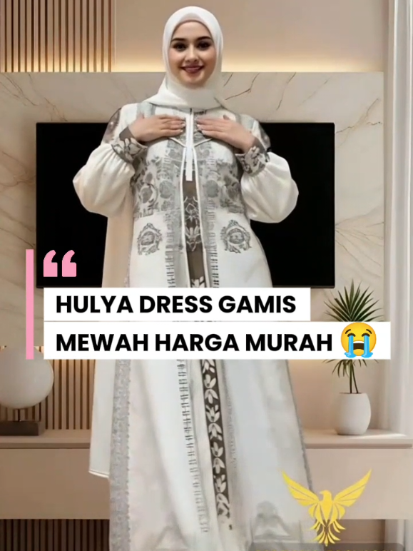 HULYA DRESS  Gamis mewah Harga murah #foryoupage❤️❤️ #fypage #promoseruweekend #creatorsearchinsights 