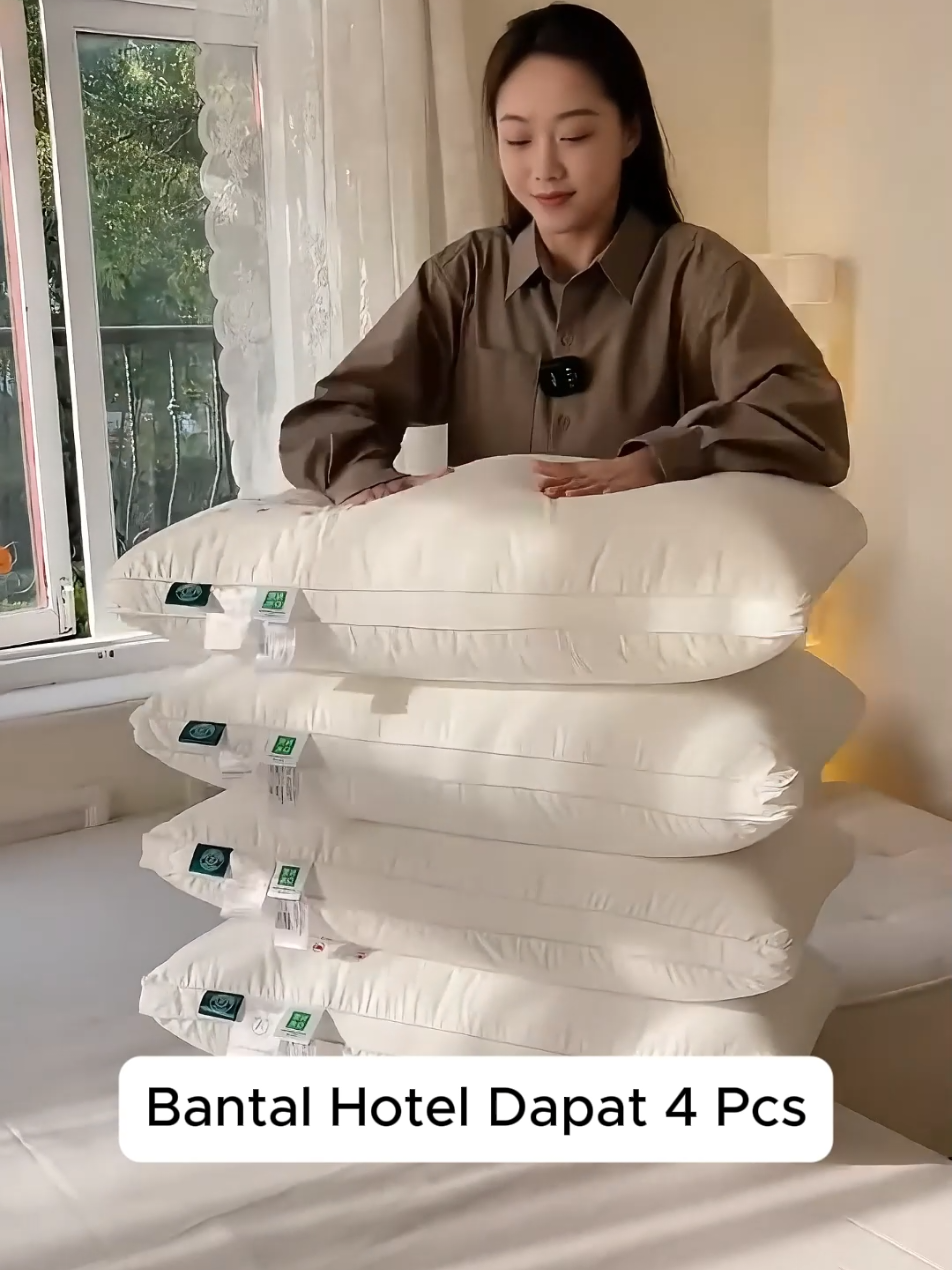 promo 4 pcs bantal hotel #bantalmurah 