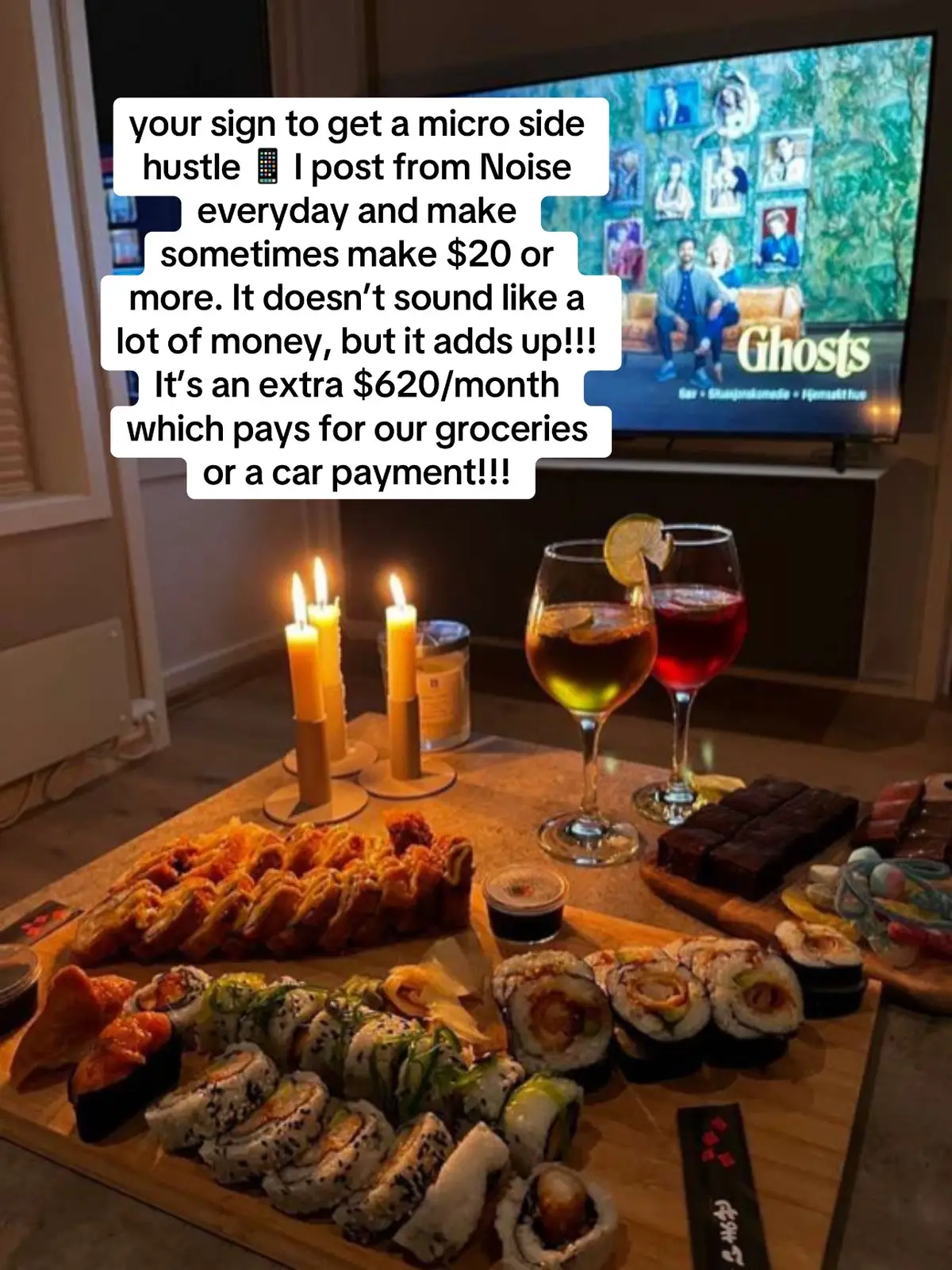 Honestly can't imagine a better side hustle.  #sidehustle #makemoneyfromyourphone #noise #t8tuz