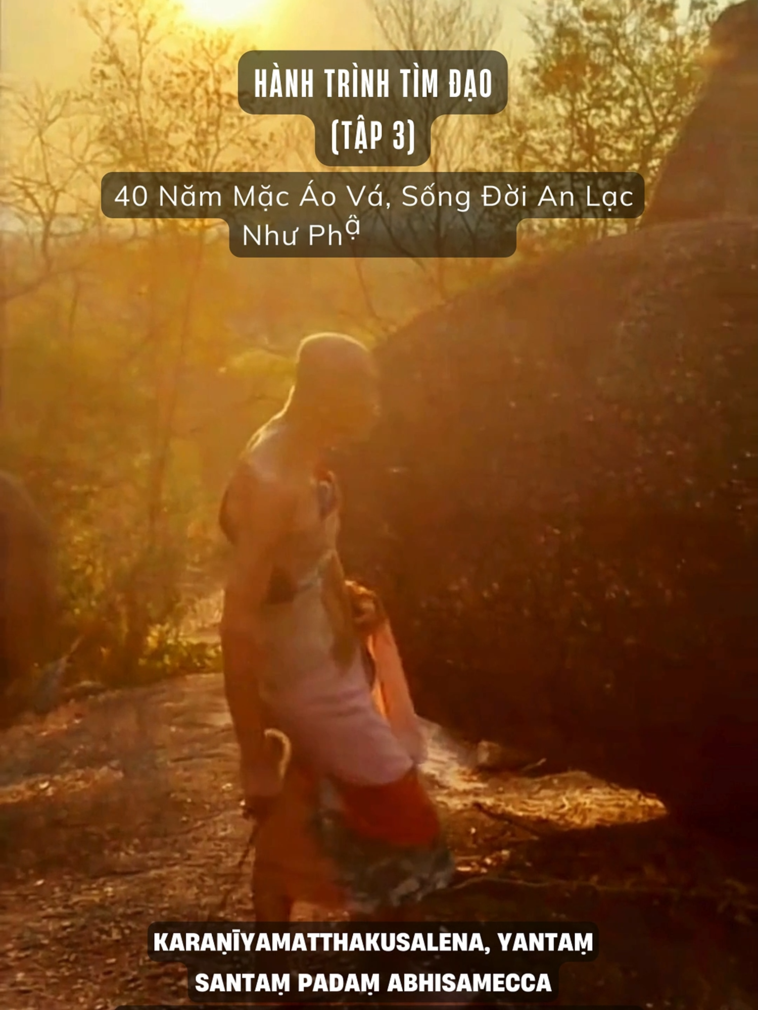 Tại sao một vị sư lại kiên định mặc tấm y chắp vá suốt hơn 40 năm?  Không phải vì thiếu thốn, mà bởi một tâm nguyện sâu sắc bắt nguồn từ kinh điển. Noi theo hạnh 