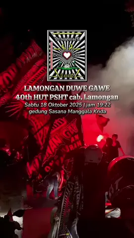 Selamat dan sukses 🙏…..semoga semakin berkembang psht di Lamongan 🪷🐜  #pshtlamongan #pshtpusatmadiun #pusatmadiun #psht 