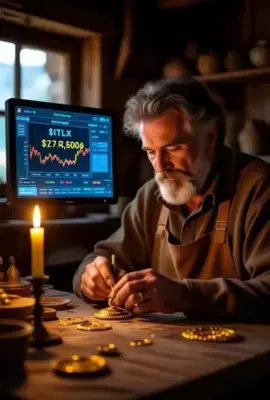 Vàng vật lý truyền thống và vàng kỹ thuật số qua @itlx_defi #itlg #interlink #interlinknetwork #ITL