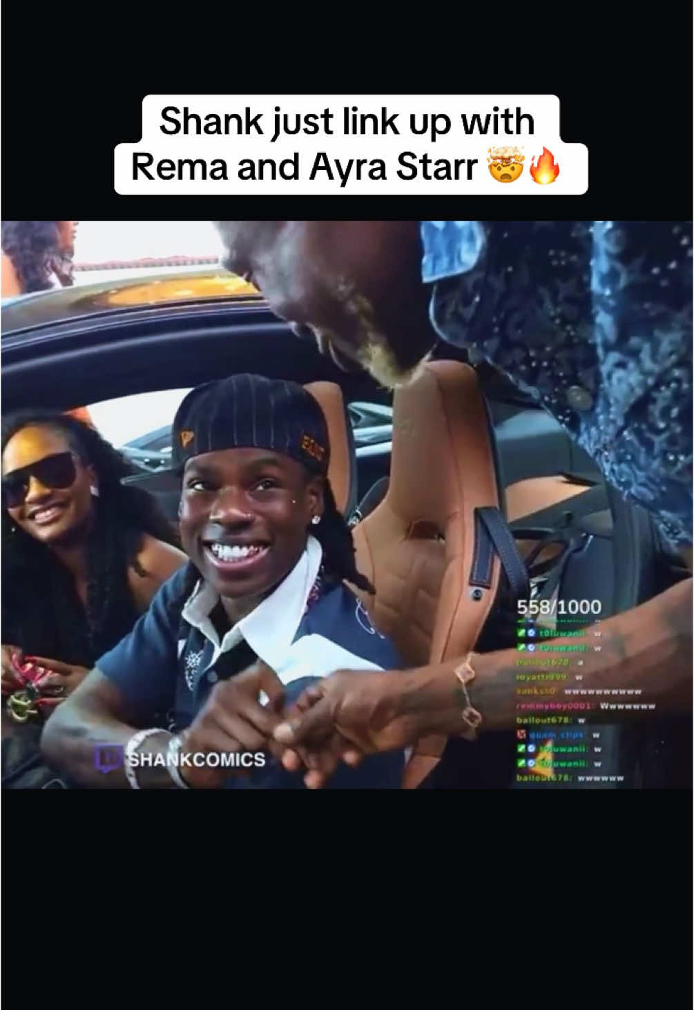 Shank just link up with Rema and Ayra Starr 🤯🔥 #fypシ゚ #fyp #shankcomics #rema #ayrastarr #foryoupage❤️❤️ #nigeriantiktok🇳🇬 #afrobeats #viral #77blocks 