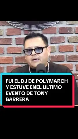 En este episodio de DJ Squalors Mezclando Voces, Guztavo MX nos comparte uno de los momentos más impactantes de su vida dentro de la escena del high energy: la última vez que compartió cabina con Tony Barrera, legendario líder de Polymarch. Gustavo recuerda cómo aquella noche fue distinta —Tony no tocó como siempre, había un ambiente raro y personas nuevas alrededor— sin imaginar que sería su última presentación. Un testimonio íntimo y lleno de nostalgia para todos los que vivieron la era dorada del sonido Polymarch y la cultura del high energy mexicano. Ve el capitulo completo en YouTube #djsqualors @Dj The Real #polymarchs #highenergy #tonybarrera #televisa 