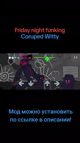 Coruped Witty #fnf #mod #arrows #battle #фнф 