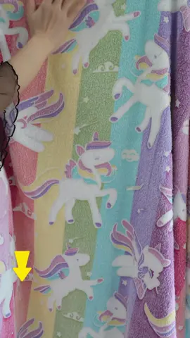 Glow In The Dark Unicorn Blankets for kids #blanket #bedroom #kids #unicorn #fyp 