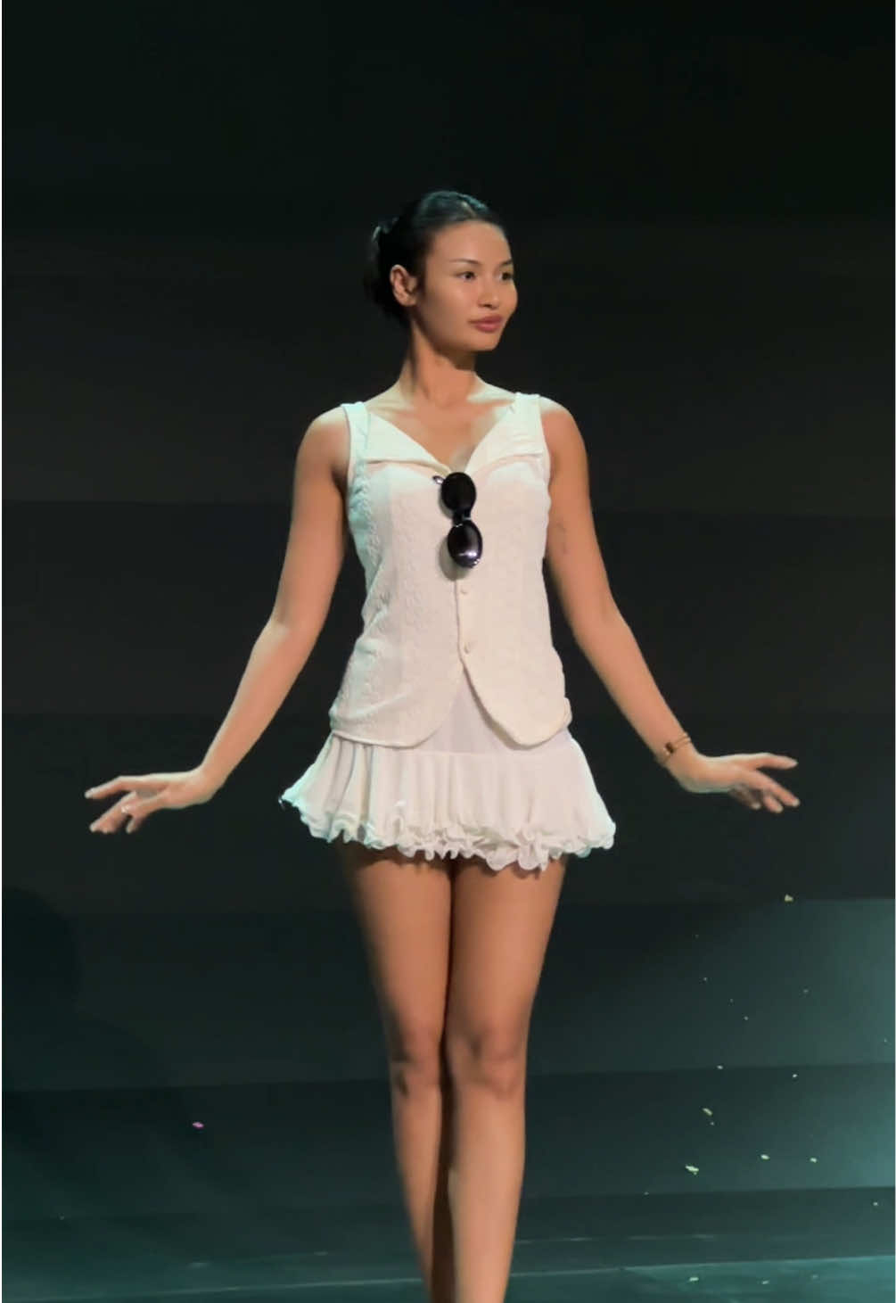 A special performance coming your way tonight, celebrating the joyful birthday of @Nam A Bank Official! ✨ Are you excited? 😍  #NamABank #MookKarnruethaiTassabut #MissCosmo #MissCosmo2025  #Unimedia 