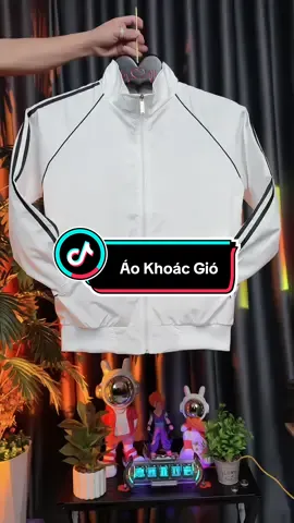 Áo khoác dù nam màu trắng 2 lớp #aokhoacgionamnu #aokhoacgio2lop #thoitrangthudong #xuhuong 