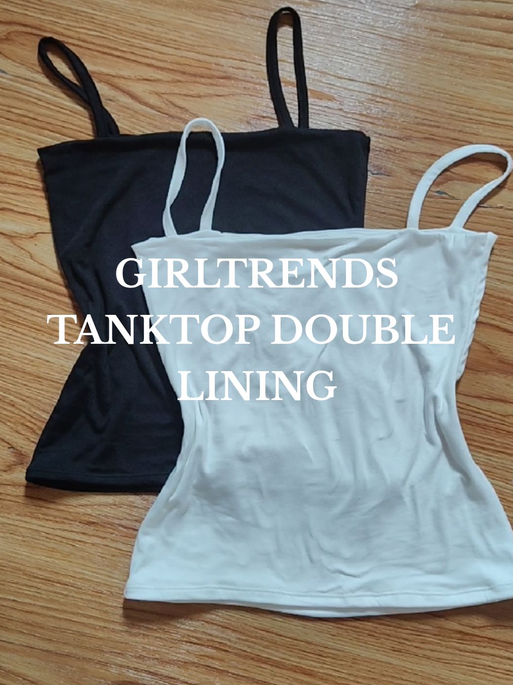 Double lining Basic tank top frm Girltrends 🥰🤗✨ #girltrends #basictanktop #tanktops #sando #doubleliningtop #doubleliningtanktop #doublelining 