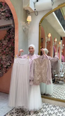 Dapet rok + blouse nyaaa! Dapet di bawah 259 bhungkussss❤️‍🔥