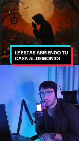 Tu vas a celebrar Halloween y el Demonio te va a celebrar a ti. Antes de andar decorando tu casa, entérate primero de lo que realmente estás haciendo. #fyp #halloween #cristianos #misterio #paranormal