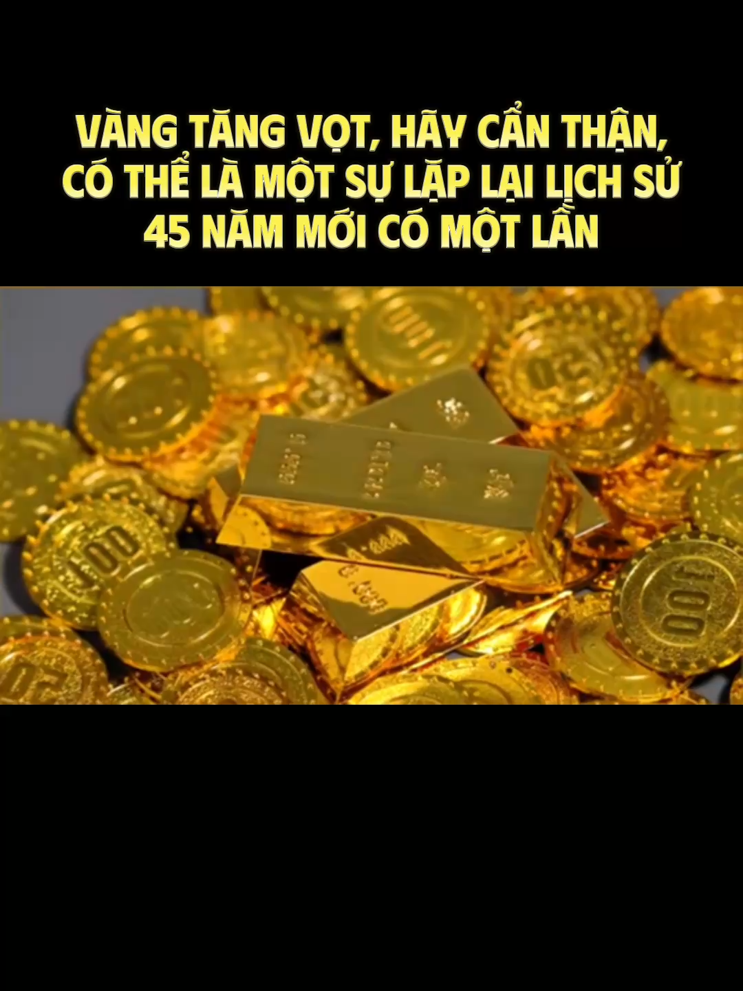 Vàng tăng vọt, bạn có hào hứng không? Nhưng hãy cẩn thận, đây có thể là một sự lặp lại lịch sử hiếm hoi 45 năm mới có một lần. Sau cơn sốt vàng năm 1980, giá giảm mạnh 65%, và hiện tại, thị trường năm 2025 giống hệt năm đó một cách đáng sợ. #luatchoitaichinh #giavang #vang #dautuvang #giavangvietnam