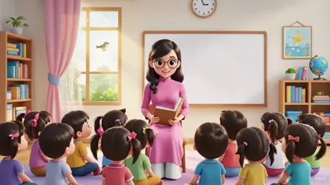 Truyện nhỏ củ cải ứng dụng AI #veo3prompt #ai #giaovienmamnon #giaovientieuhoc 