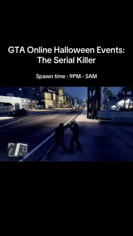 GTA Online Halloween Event : The Serial Killer #gtaonline #gta5 #gtaonlinetiktok #gtahalloween #gtatiktok 
