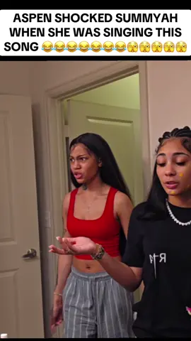 They both be in they own worlds 😂🫡 #aspen #summyah #viral #fypシ゚viral #repost 