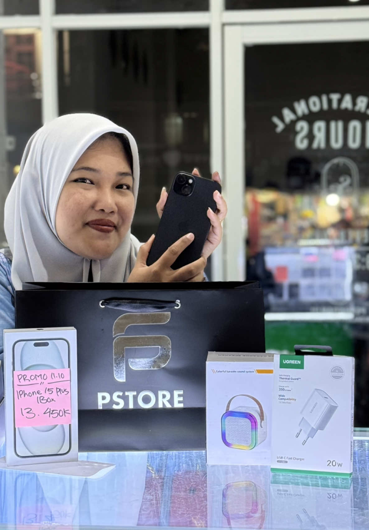 Siapa yang mau iphone 15 plus? cuma 13Jutaan aja lohhh