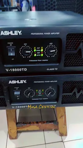 POWER ASHLEY CLASS TD... V18000TD #milleniumaudio #soundsystem #musaofficial #ashley 