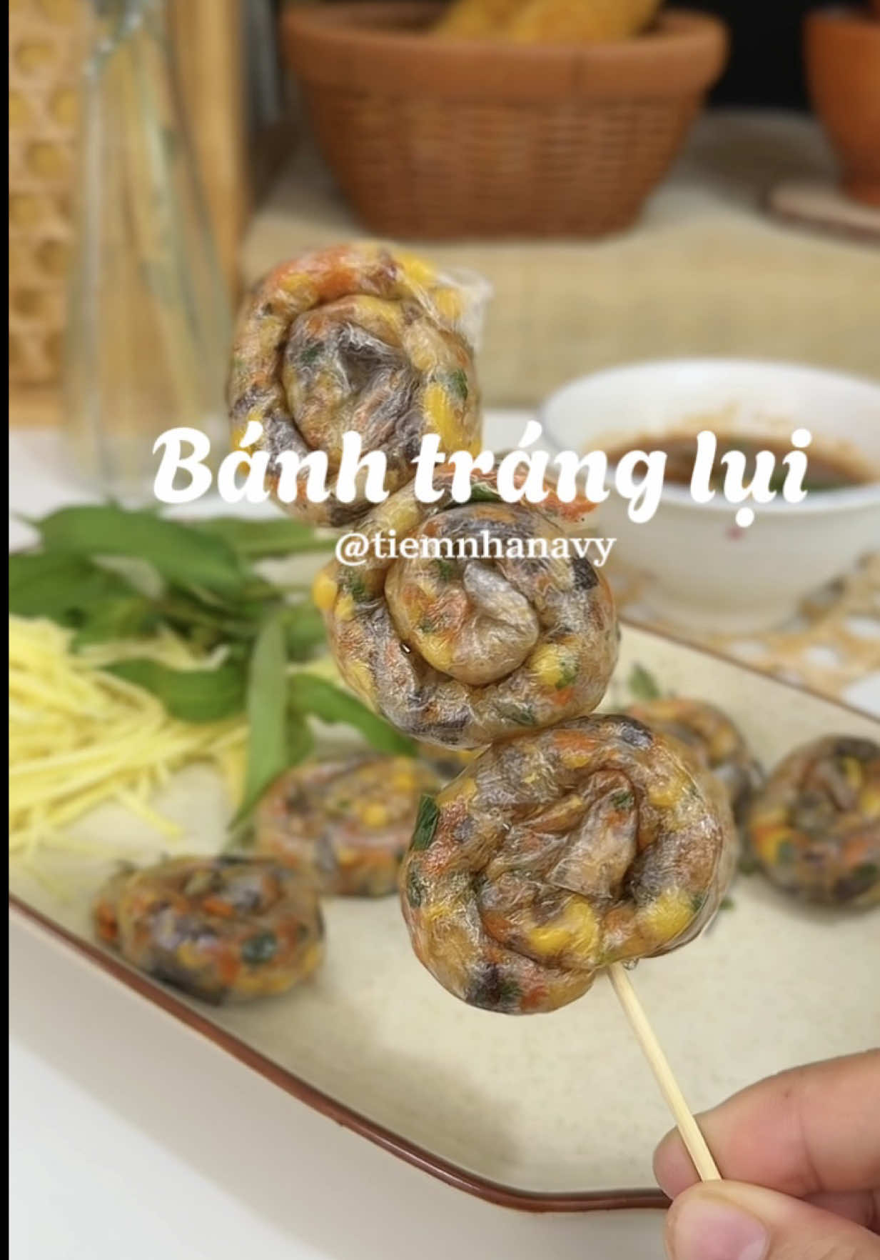 Bánh tráng lụi gì hông #tiemnhanavy #homnayangi #monngonmoingay #banhtranglui #monanvat 
