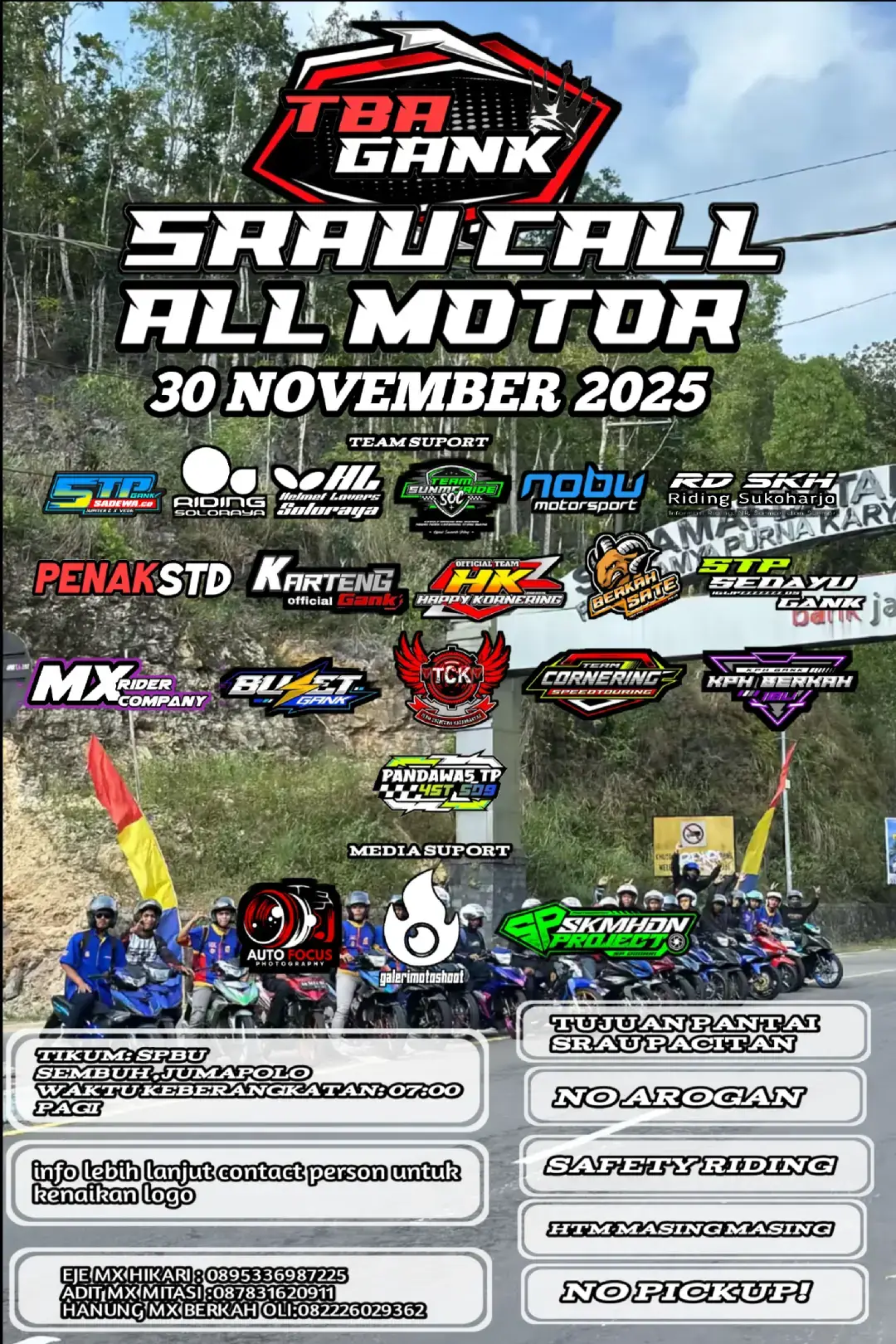 pamflet terbaru SRAU CALL ALL MOTOR BY @tba_gank gek di prepare ke bolo bolo,di siapke motor e ,di celengi rupiah e, gek di Gowo pasukan e #mxsoloraya #mxsolorayastyle🔥 #njmxsolorayastyle #mxking150 