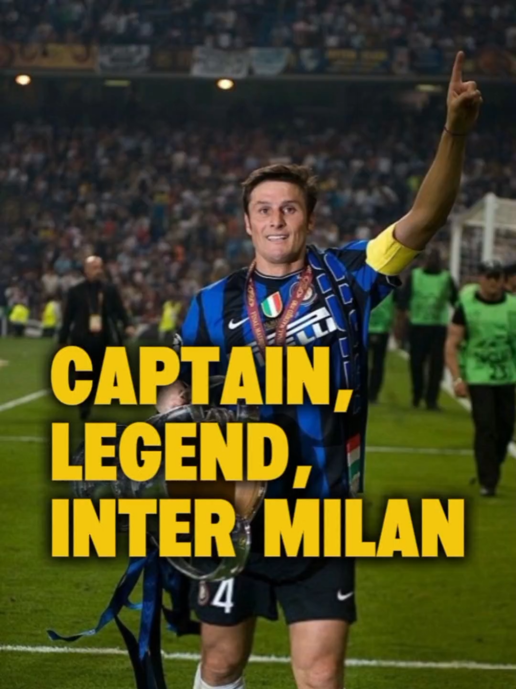 Javier Zanetti itu simbol dedikasi dan kesetiaan di Inter Milan🔵⚫ #javierzanetti #intemilan #internazionale #sansiro #seriea 