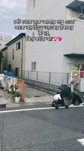 পেট থেকে বুকে আসার গল্প এতো সহজ না,মাতৃত্ব ভয়ংকর রকমের সুন্দর, কিন্তু সহজ না!💝💖