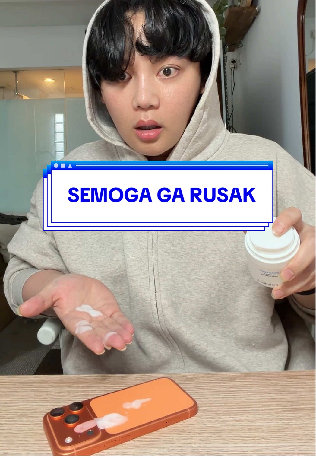 gara gara ainay iphone 17 pro gw ketumpahan moist ih