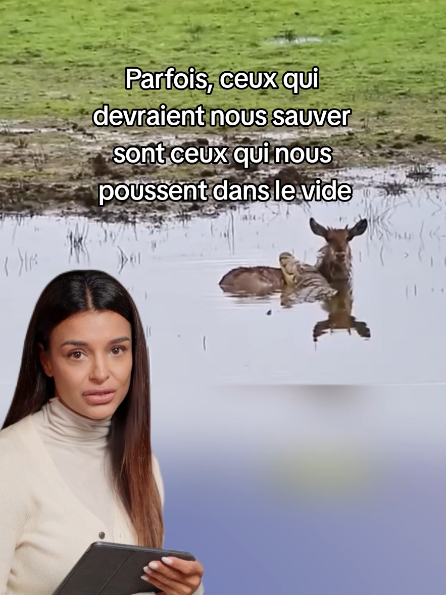 Parfois, ceux qui devraient nous sauver sont ceux qui nous poussent dans le vide #fypシ゚viral🖤tiktok  #fyp  #animaux  #trahison 