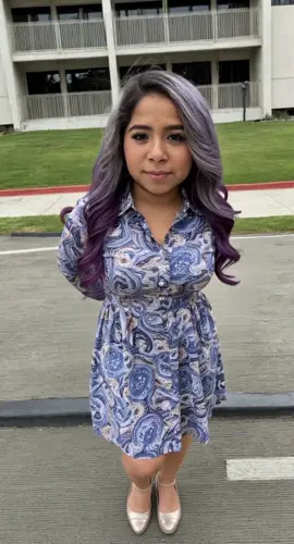 A little height, a lot of spice 🌶️ #dwarfism #dwarf #short #littlepeople  #latina