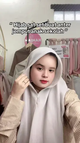 Hijab sat set tanpa ribet😋 #hijabinstan #hijabstyle #hijabresleting #promooktober 