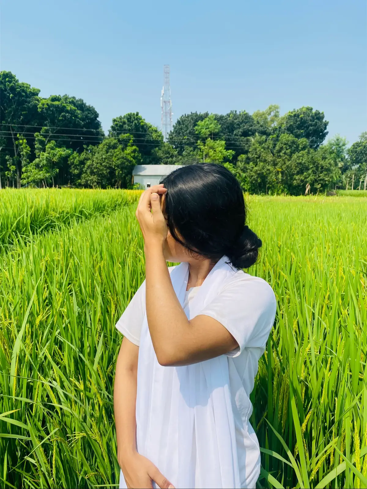 কাশফুলের দিন শেষ#🤭🤭#outfit #foryou#foryouvideo@TikTok@TikTok Bangladesh 