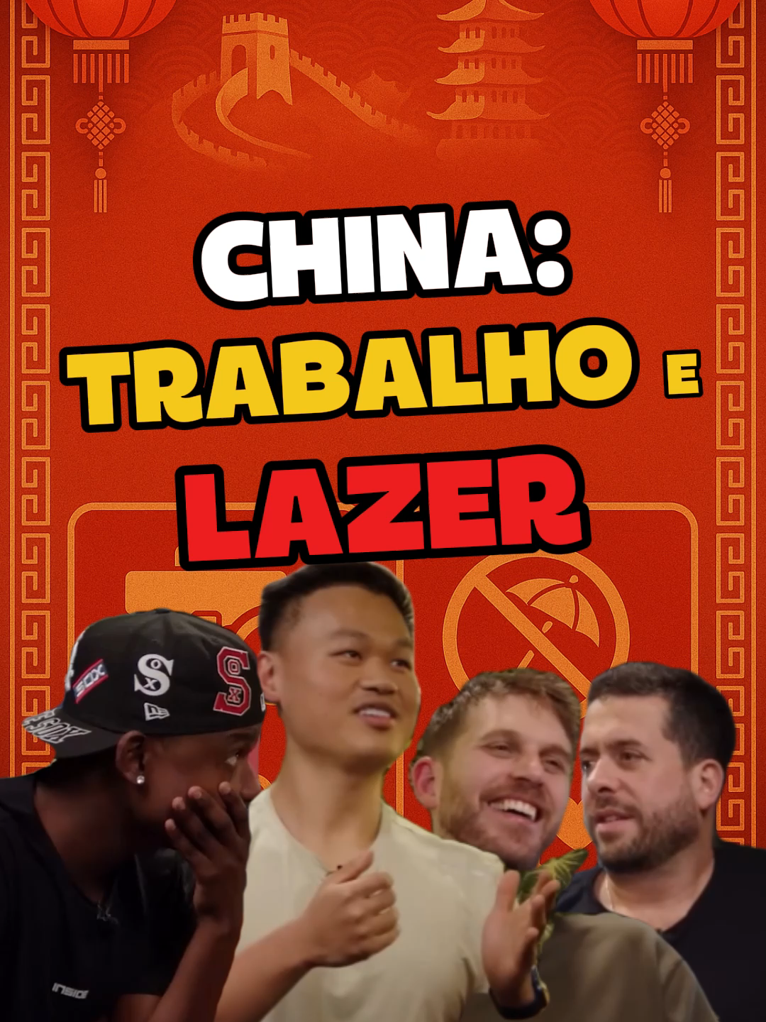 China: Trabalho e Lazer #achismostv #baptistamiranda #plbimportadora #mauriciomeirelles #3continentes #humor