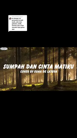 Membalas @rinzu_4 sumpah & cinta matiku, lyrics full di Youtub e aku 🙂‍↕️#sumpahdancintamatiku #nidji #laguviral  #fyp 
