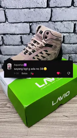 Sepatu Lavio Axel ini ready juga ya ukuran dibawah 39 langsung aja cek keranjangnya😉 #laviofootwear #sepatuoutdoor #sepatukerja #produklokal #promoseruweekend 