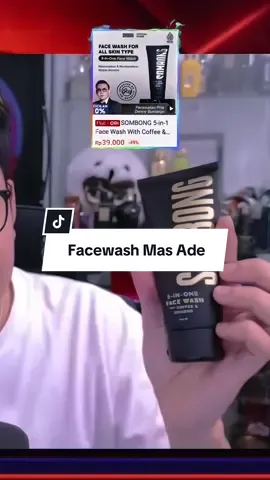 Face wash Rekomendasi Mas Ade @ade @Sombong Men's Care #set1awanade #set1awanadeclip #facewash #skincare #sombongfacewash 