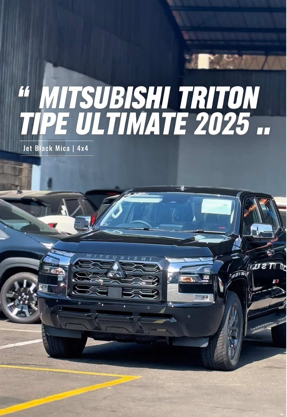 “ Mitsubishi Triton Tipe Ultimate 4x4 2025 Jet Black Mica  #triton #mitsubishitriton #tritonultimate #triton4x4club #mitsubishisidoarjo 