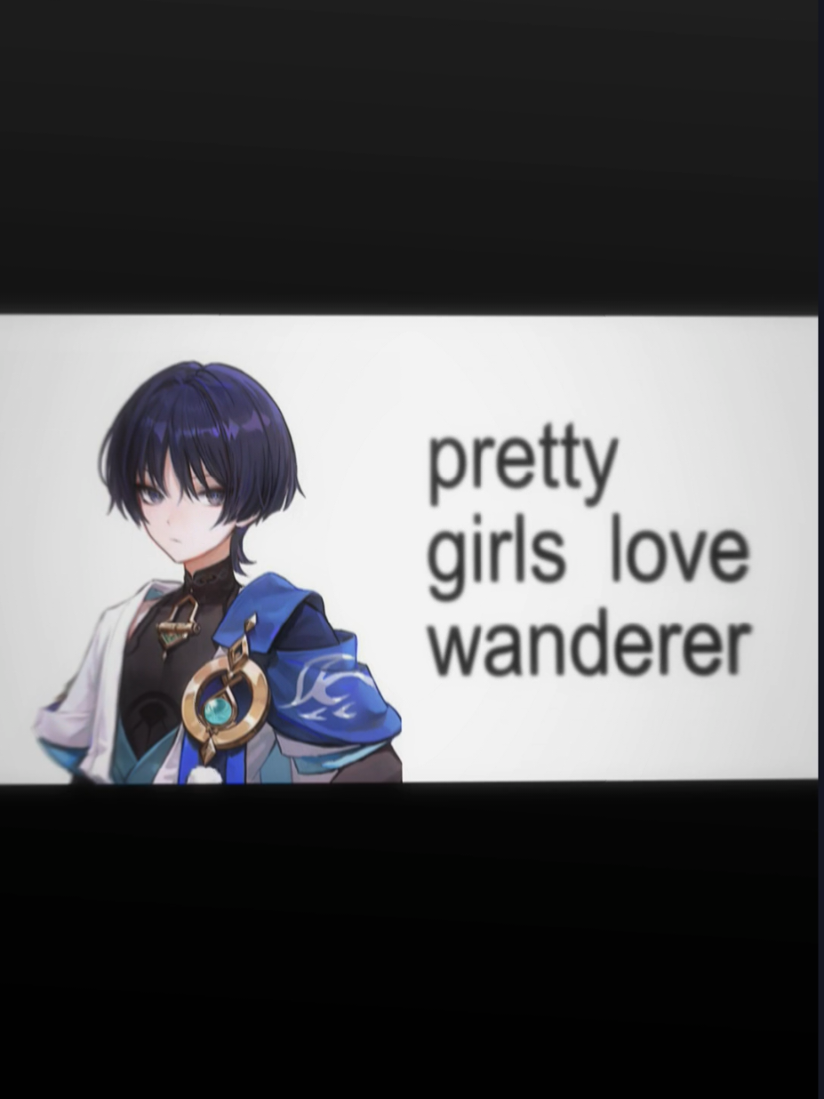 ver wanderer  req @pawyppie  #GenshinImpact #wanderer#foryou #wanderergenshinimpact 