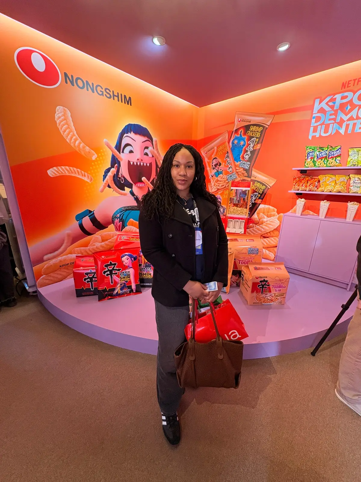 Fun day at KOOM festival with @Ibukun Simplice 🥰 last day 10/18/25 so get your tickets #koom #nyc #thingstodo #koomfestival2025 #koomfestivalnyc @KPop Demon Hunters Netflix @Nongshim USA @Anua Store US 