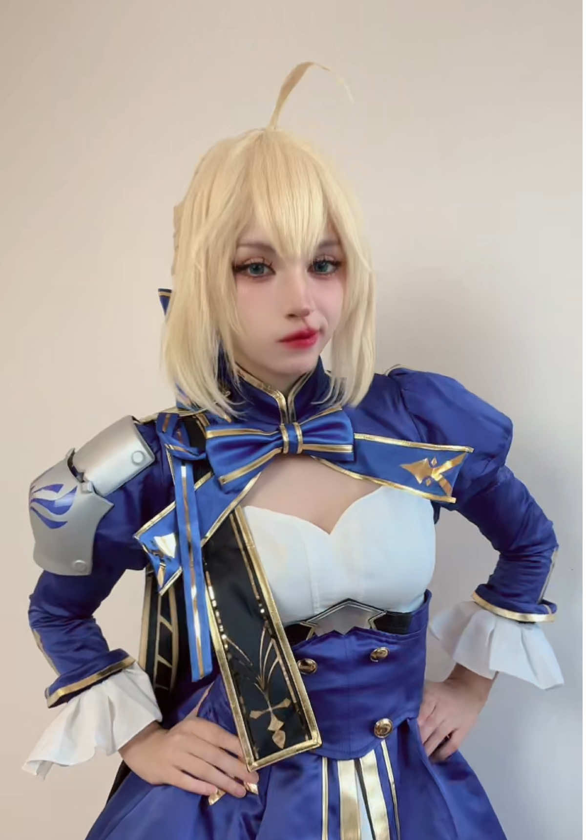 I fear I’m running of Saber content  #saber #sabercosplay #saberhsr #fatestaynight #fatego 