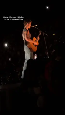 I love me a B stage #shawnmendes #ontheroadagain #stitches 