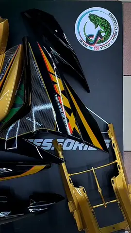 Coverset Y15 v2 THE KING OF STREET (Gold/Black)..cepat bli di tiktok shop kami...🔥🔥🔥 #fyp #y15zr #y15zrmalaysia #y15zrv2 #y15zrvietnam 