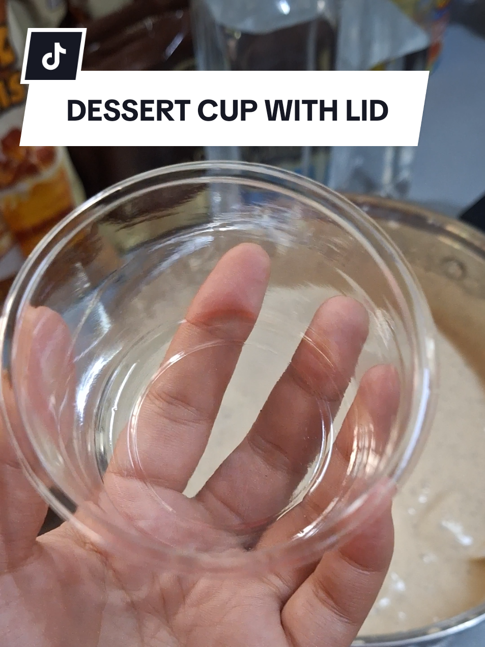 Dessert cup with lid for my small business✨ #grahambusiness #grahamfloat #dessertcupswithlids #dessertcups #plasticcupswithlids 