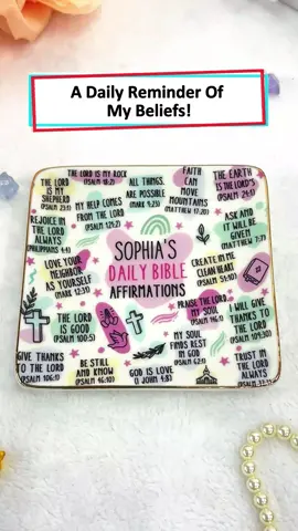 Keep your faith close and your jewelry organized with this personalized ring dish ✨ #wanderprints #personalized #gifts #giftsforher #giftforyourself