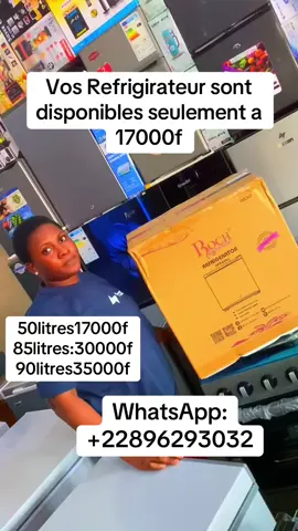 Viens prendre ton Refrigirateur de bonne qualité avec guarantie 12mois +22896293032#vue #ventenligne #pourtoii #fypシ゚ #togolais228🇹🇬 #benintiktok🇧🇯 #percersurtiktok 