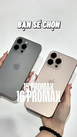 Bạn sẽ chọn mẫu nào?  #t2store #iphone #apple #iphone15promax #iphone16promax 
