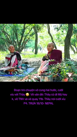Thầy chúng con hài quá 😆😄🥰🥰 #xuhuong #thichminhtue #gaimienque ☘️🌸