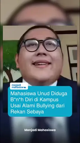 Kronologi singkat kasus mahasiswa Unud yang tewas diduga karena bullying Pagi itu, Rabu 9 Oktober 2025, Timoti — mahasiswa Sosiologi Unud — ditemukan terjatuh dari gedung FISIP kampusnya di Denpasar. Ia sempat dilarikan ke rumah sakit, tapi nyawanya nggak tertolong. 💔 Belakangan diketahui, Timoti udah lama berjuang dengan masalah kesehatan mental dan sering jadi bahan ejekan soal penampilannya. Beberapa temen kampus bahkan nge-bully dia dengan sebutan “mirip Kekeyi.” 😔 Yang bikin makin nyesek, setelah dia meninggal, justru muncul chat dan komentar dari mahasiswa lain yang mengejek kematiannya. Kampus akhirnya turun tangan, kasih sanksi ke pelaku dan buka pendampingan mental buat mahasiswa. Tragedi ini jadi pengingat: kadang candaan bisa lebih tajam dari yang kita kira. #StopBullying #Unud #Timoti #MentalHealthAwareness