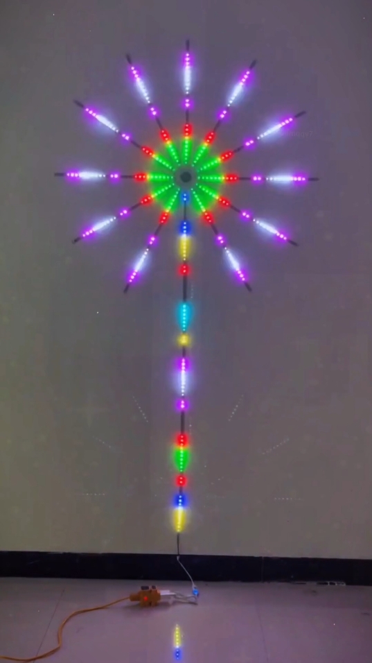 Hot sale LED Firework Lights Indoor App & Remote Control RGB Color Led Strip Lights Christmas Birthday Party Decoration#Fireworks atmosphere lamp # festival atmosphere lamp # good stuff sharing #fyp #foryou #tiktokshop #goodthing 