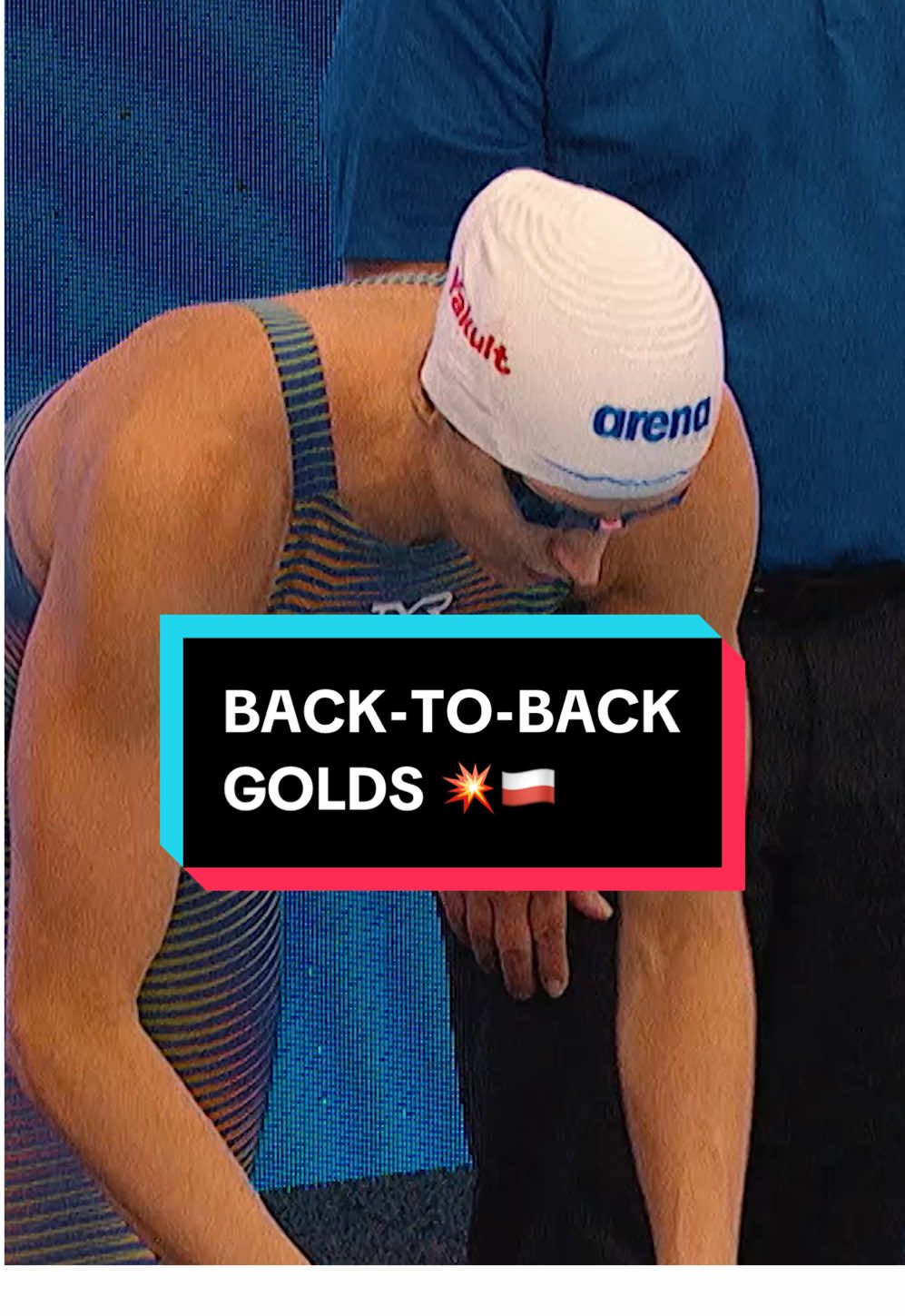 Back-to-back golds for Katarzyna Wasick in the 50m Freestyle 💥 Time: 23.30 #UnitedByRacing